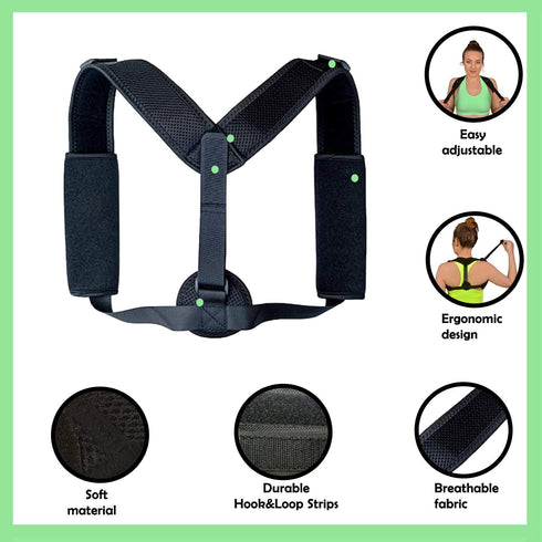 Back Brace Posture Corrector for Women and Men